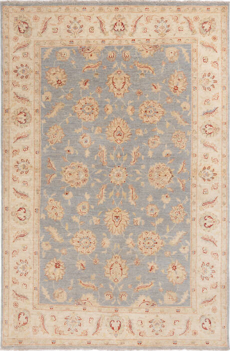 Chobi Blue Hand Knotted 53 X 80 Area Rug 700-136411 Image 0