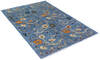 Chobi Blue Hand Knotted 40 X 60 Area Rug 700-136419 Thumb 2
