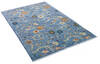 Chobi Blue Hand Knotted 40 X 60 Area Rug 700-136419 Thumb 4