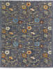 Chobi Grey Hand Knotted 51 X 66  Area Rug 700-136420 Thumb 0