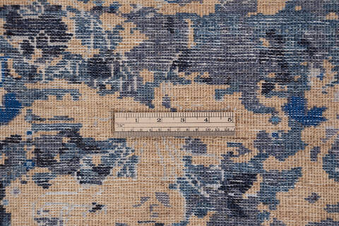 Modern Grey Hand Knotted 80 X 911 Area Rug 700-136434 Image 10