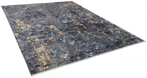 Modern Grey Hand Knotted 80 X 911 Area Rug 700-136434 Image 7