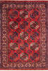 Chobi Red Hand Knotted 67 X 97  Area Rug 700-136445 Thumb 0