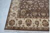 Jaipur Brown Hand Knotted 81 X 101  Area Rug 905-136458 Thumb 1