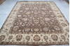Jaipur Brown Hand Knotted 81 X 101 Area Rug 905-136458 Thumb 9