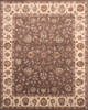 Jaipur Brown Hand Knotted 81 X 101 Area Rug 905-136458 Thumb 0