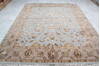 Jaipur Blue Hand Knotted 81 X 101  Area Rug 905-136459 Thumb 1