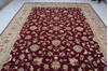 Jaipur Red Hand Knotted 91 X 120  Area Rug 905-136460 Thumb 8