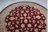 Jaipur Red Round Hand Knotted 80 X 81  Area Rug 905-136467 Thumb 3