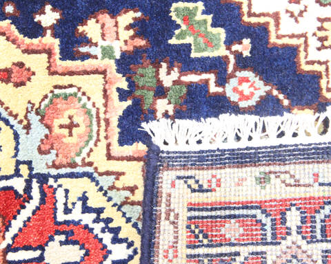 Vintage Multicolor Hand Knotted 30 X 50 Area Rug 904-136471 Image 3