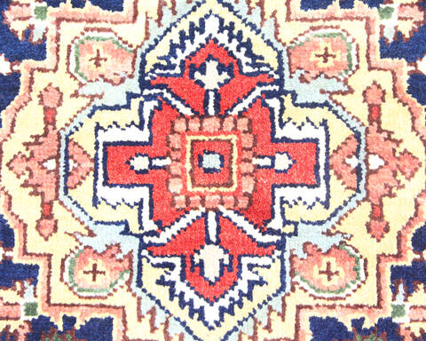 Vintage Multicolor Hand Knotted 30 X 50 Area Rug 904-136471 Image 6
