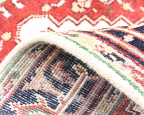 Vintage Multicolor Hand Knotted 30 X 50 Area Rug 904-136472 Image 4