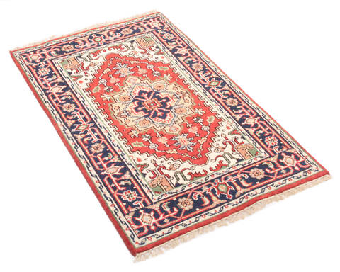 Heriz Multicolor Hand Knotted 30 X 50 Area Rug 904-136474 Image 1
