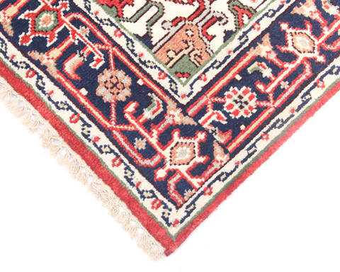 Heriz Multicolor Hand Knotted 30 X 50 Area Rug 904-136474 Image 2