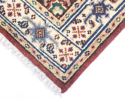 Heriz Multicolor Hand Knotted 30 X 50 Area Rug 904-136475 Image 2