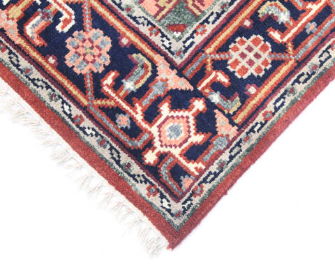Heriz Multicolor Hand Knotted 30 X 50 Area Rug 904-136478 Image 2