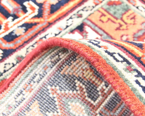 Heriz Multicolor Hand Knotted 30 X 50 Area Rug 904-136478 Image 4