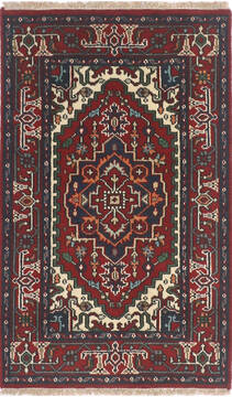 Heriz Multicolor Hand Knotted 3'0" X 5'0"  Area Rug 904-136479