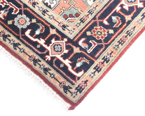 Heriz Multicolor Hand Knotted 40 X 60 Area Rug 904-136487 Image 2