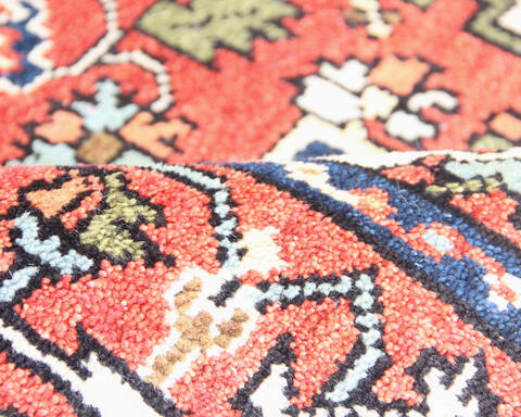 Vintage Multicolor Hand Knotted 40 X 60 Area Rug 904-136488 Image 5