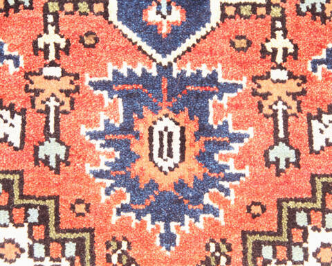 Vintage Multicolor Hand Knotted 40 X 60 Area Rug 904-136488 Image 6