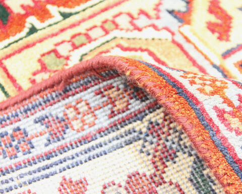 Heriz Multicolor Hand Knotted 60 X 90 Area Rug 904-136492 Image 4