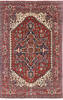 Heriz Multicolor Hand Knotted 60 X 90  Area Rug 904-136493 Thumb 0