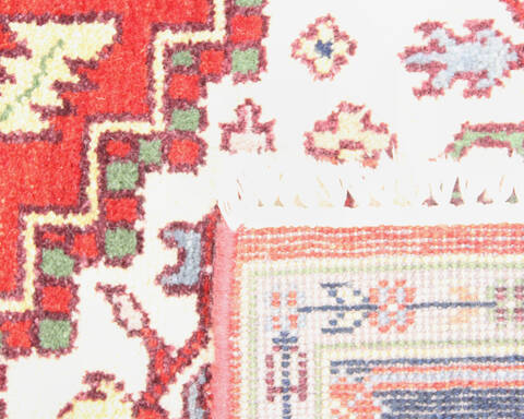 Heriz Multicolor Hand Knotted 60 X 90 Area Rug 904-136494 Image 3