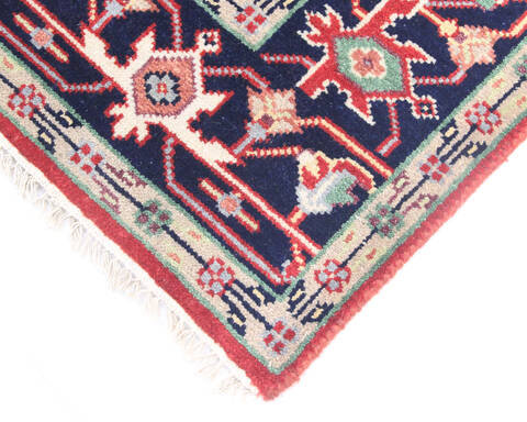 Heriz Multicolor Hand Knotted 60 X 90 Area Rug 904-136496 Image 2