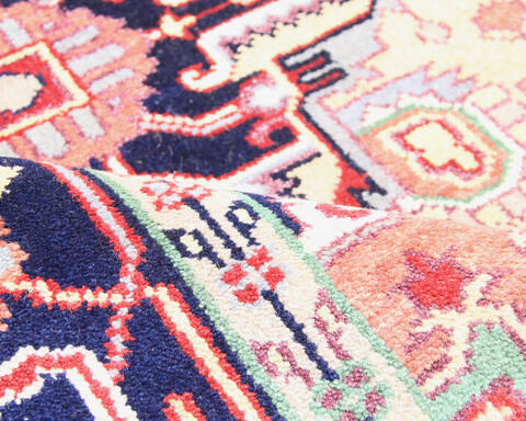 Heriz Multicolor Hand Knotted 60 X 90 Area Rug 904-136496 Image 5