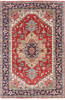 Heriz Multicolor Hand Knotted 60 X 90 Area Rug 904-136496 Thumb 0