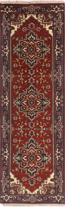 Vintage Multicolor Runner Hand Knotted 25 X 80 Area Rug 904-136498 Image 0