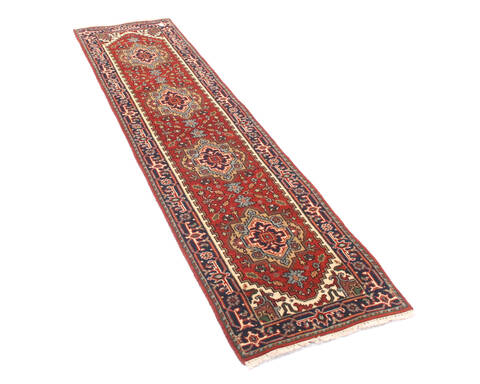 Vintage Multicolor Runner Hand Knotted 25 X 100 Area Rug 904-136502 Image 1