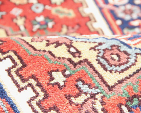 Vintage Multicolor Runner Hand Knotted 25 X 100 Area Rug 904-136502 Image 5