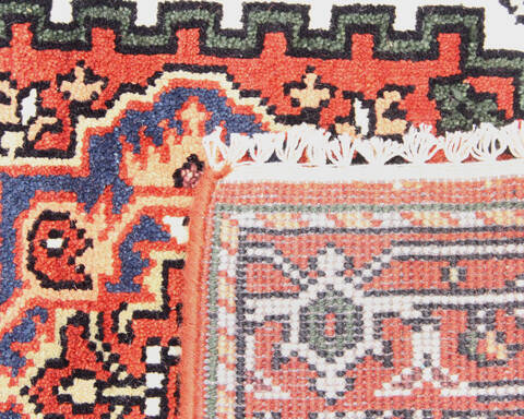 Heriz Multicolor Runner Hand Knotted 25 X 100 Area Rug 904-136503 Image 3