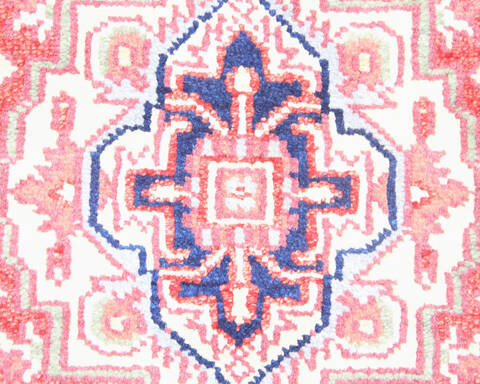 Heriz Multicolor Runner Hand Knotted 25 X 100 Area Rug 904-136504 Image 6