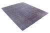 Modern Blue Hand Knotted 81 X 104 Area Rug 904-136506 Thumb 1