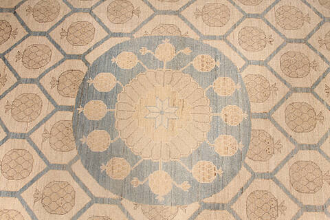 Ziegler Beige Hand Made 102 X 1310 Area Rug 254-136508 Image 1
