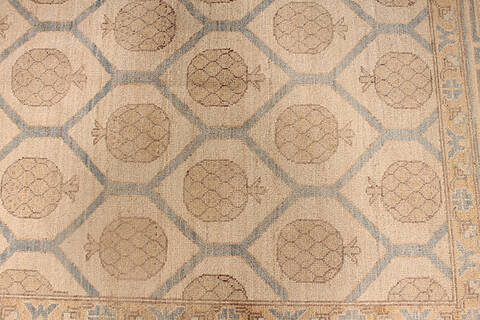 Ziegler Beige Hand Made 102 X 1310 Area Rug 254-136508 Image 2