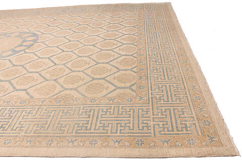 Ziegler Beige Hand Made 102 X 1310 Area Rug 254-136508 Image 5