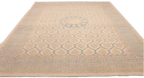 Ziegler Beige Hand Made 102 X 1310 Area Rug 254-136508 Image 6