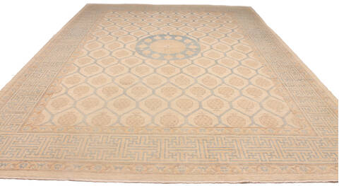 Ziegler Beige Hand Made 102 X 1310 Area Rug 254-136508 Image 7