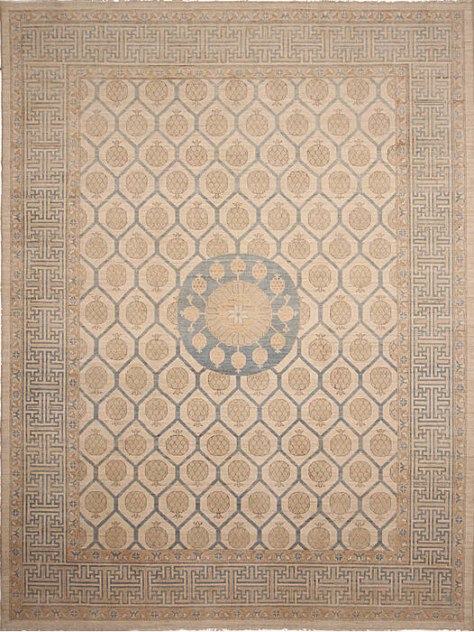 Ziegler Beige Hand Made 102 X 1310 Area Rug 254-136508 Image 0
