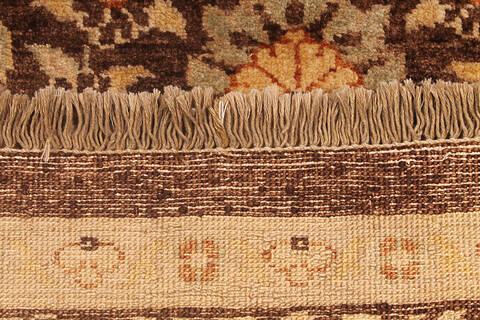 Ziegler Brown Hand Knotted 910 X 139 Area Rug 254-136509 Image 10