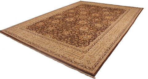 Ziegler Brown Hand Knotted 910 X 139 Area Rug 254-136509 Image 5