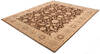 Ziegler Brown Hand Knotted 79 X 94  Area Rug 254-136510 Thumb 4