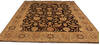 Ziegler Brown Hand Knotted 79 X 94  Area Rug 254-136510 Thumb 5