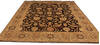 Ziegler Brown Hand Knotted 79 X 94 Area Rug 254-136510 Thumb 5