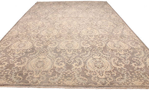 Ziegler Brown Hand Knotted 99 X 144 Area Rug 254-136512 Image 5