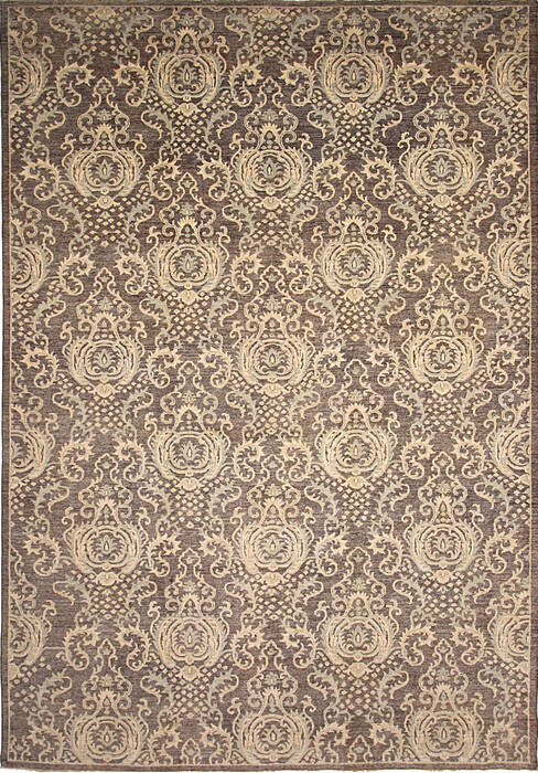 Ziegler Brown Hand Knotted 99 X 144 Area Rug 254-136512 Image 0
